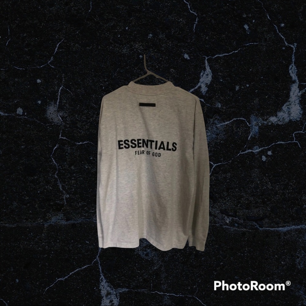 Essential fear of god long sleeves grey